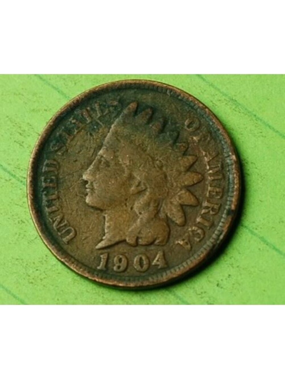 X241 1904 Indian Head Cent Penny 1c - Check Out Our eBay Store - old coin money